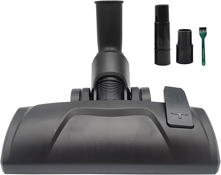 EZ SPARES 1 1/4" 32mm Brush Head Replacement for Universal Vacuum Cleaner Floor Brush Head, 2 New Functions Choose On Floor&Carpet,Vacuum Cleaner Parts Attachment Fits Most Vacuum Brands
