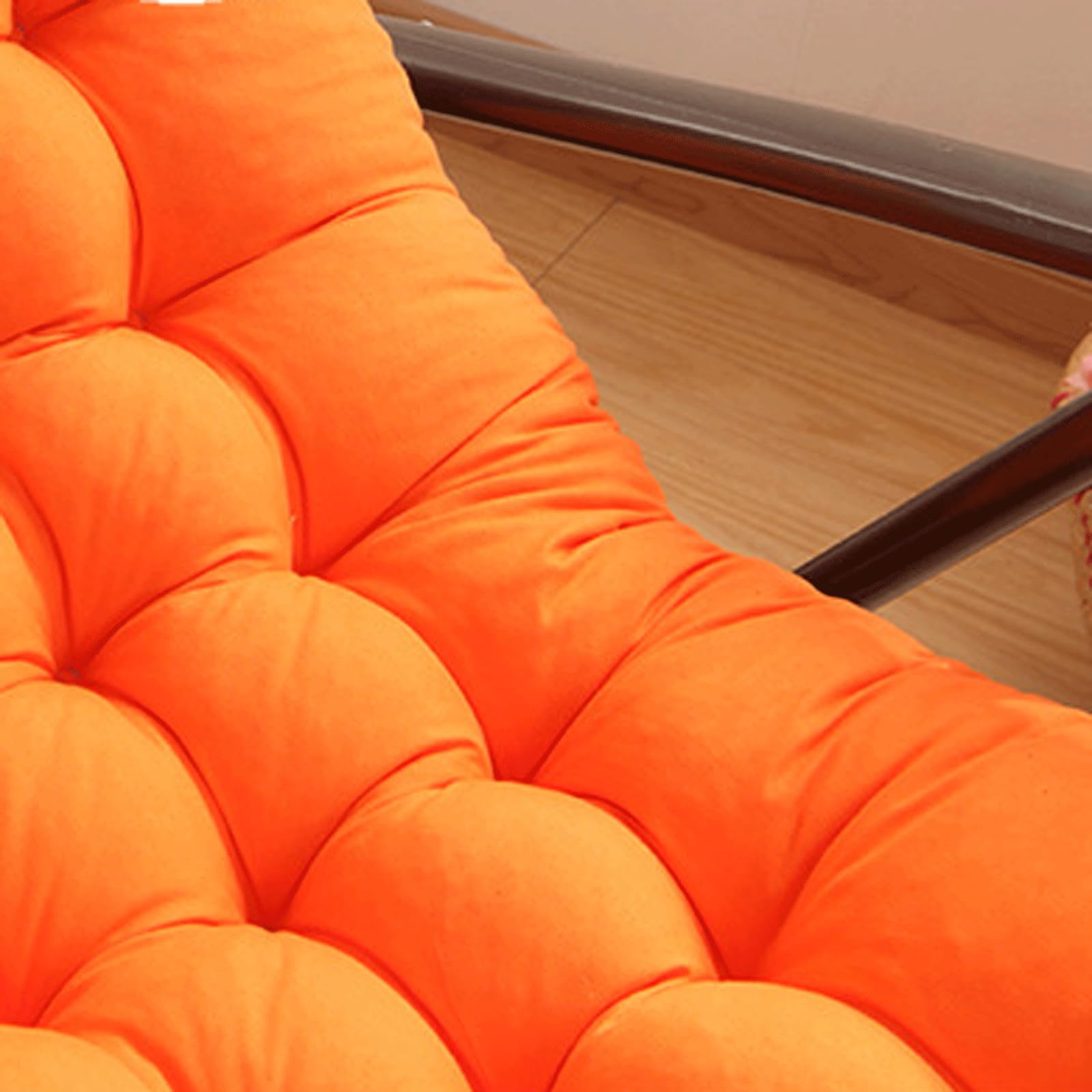 Coussin de Bain de Soleil 175 x 48 x 8 cm. Garnie de Coton de Haute qualité, Cette Housse de siège présente Un Design à Points Fixes Qui Lui confère Un Moelleux Incomparable et Une Excellent