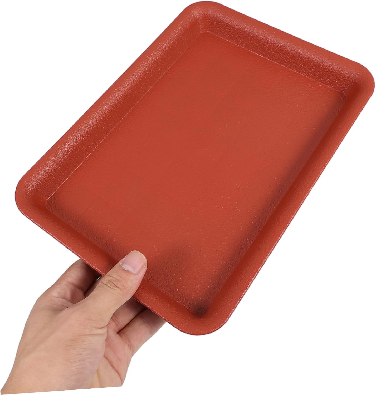 6pcs Flower Pot Trays Plant Watering Trays for Flowers Easy Install Random Color
