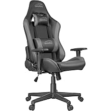Speedlink Xandor Gaming Chair - Seamlessly Height Adjustable - Desk Chair with Rocking & Reclining Functions - High Backrest, Black-Grey