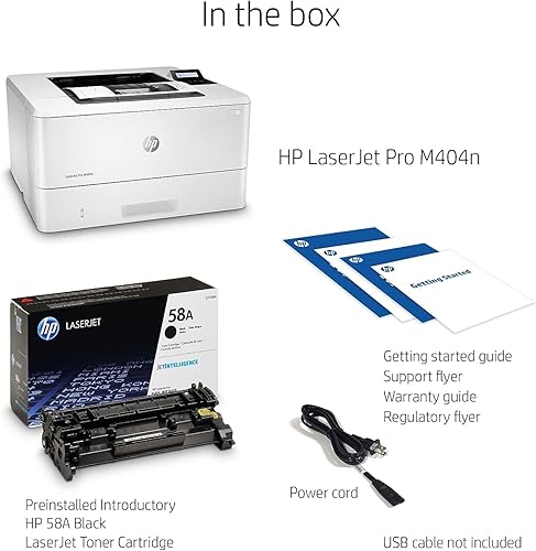 Miniatura 9 de HP - Laserjet Pro M404dn - Impresora láser monocromática con Ethernet integrado e impresión de doble cara, Negro talla única