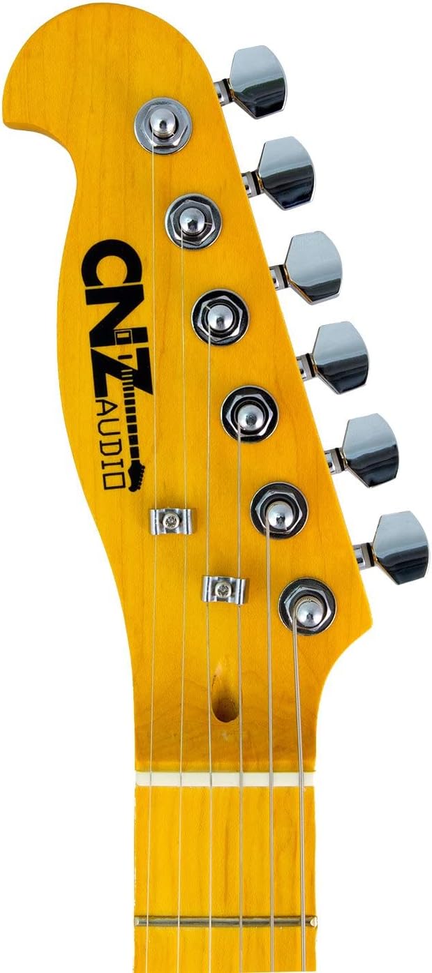 TL Mini Electric Guitar - Left Handed, Butterscotch Blond Gloss Finish - 3 Ply Tortoise Pickguard, 3/4 Short Scale, 7/8 size Guitar, 2 Single Coil Pickups, Amber Maple Neck & Fretboard