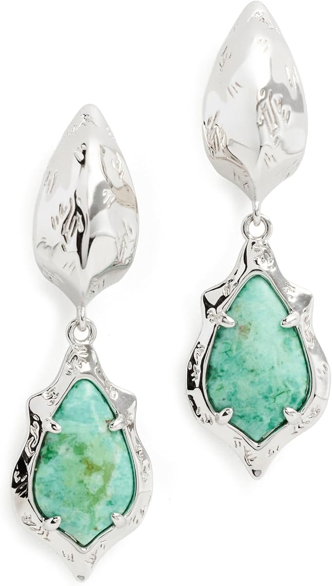 Adriana Scallop Frame Huggie Earrings