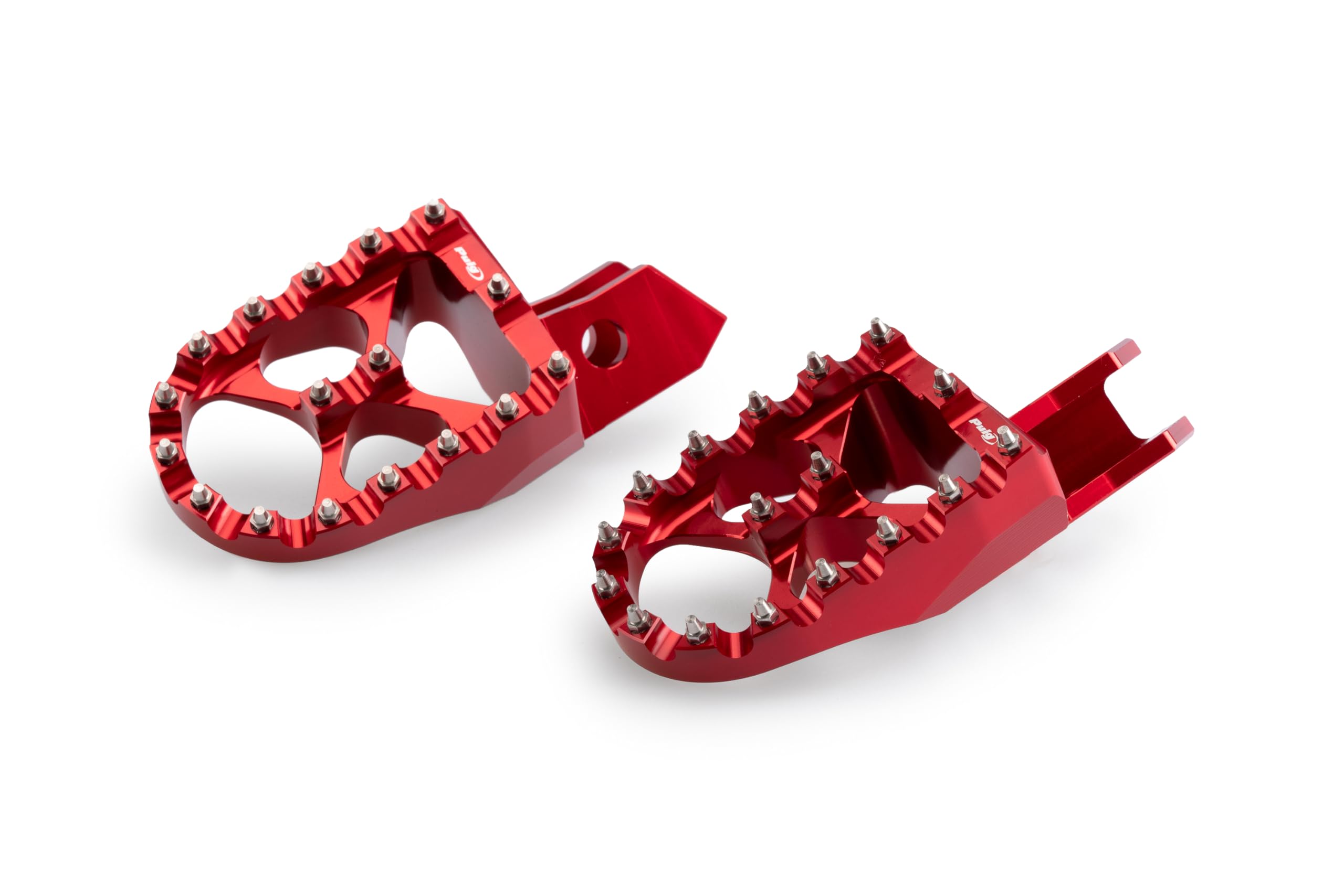 ms様20本専用 Puig 21091R FOOTPEGS OFF-ROAD [RED] HONDA CRF1100L AFRICA TWIN (20