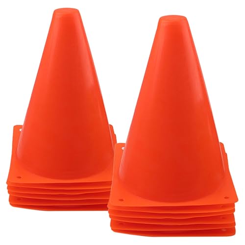Mirepty Plastic Traffic Cones Sport Training