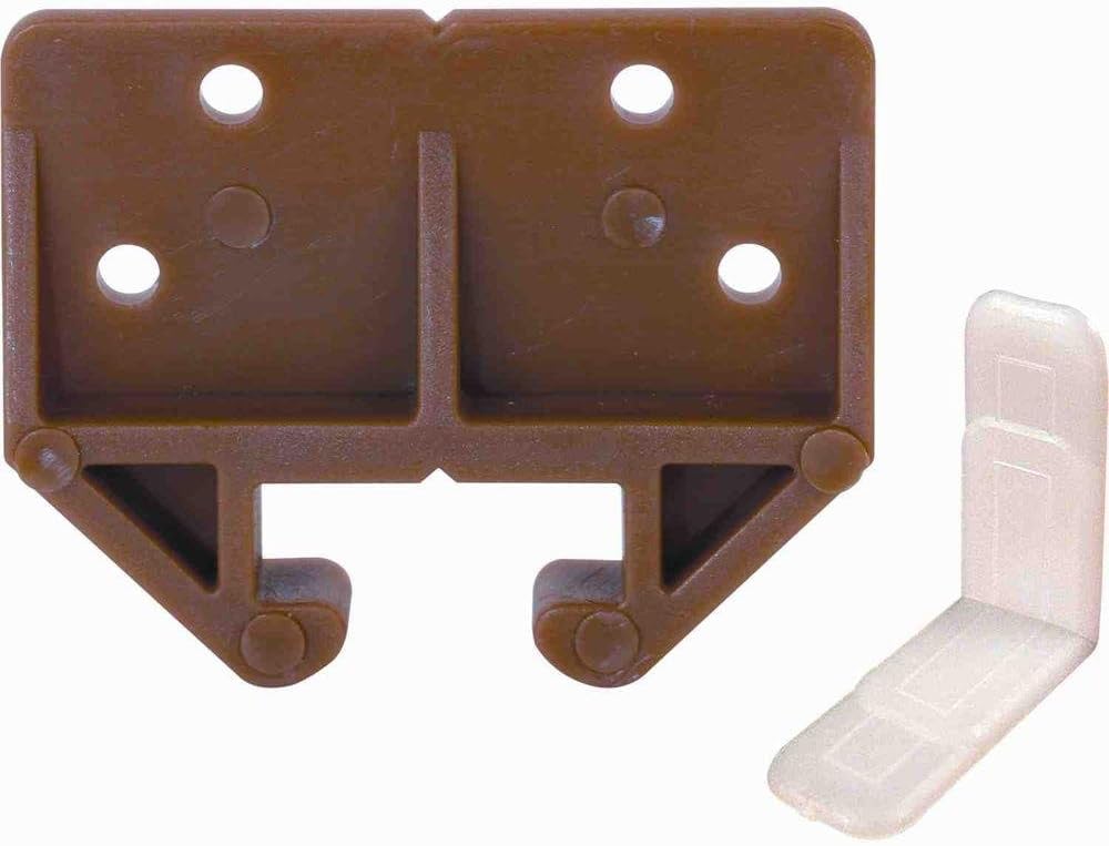 Prime-Line R 7084 Drawer Track Guides for 1/4 In. by 7/8 In. track (2 Pack)