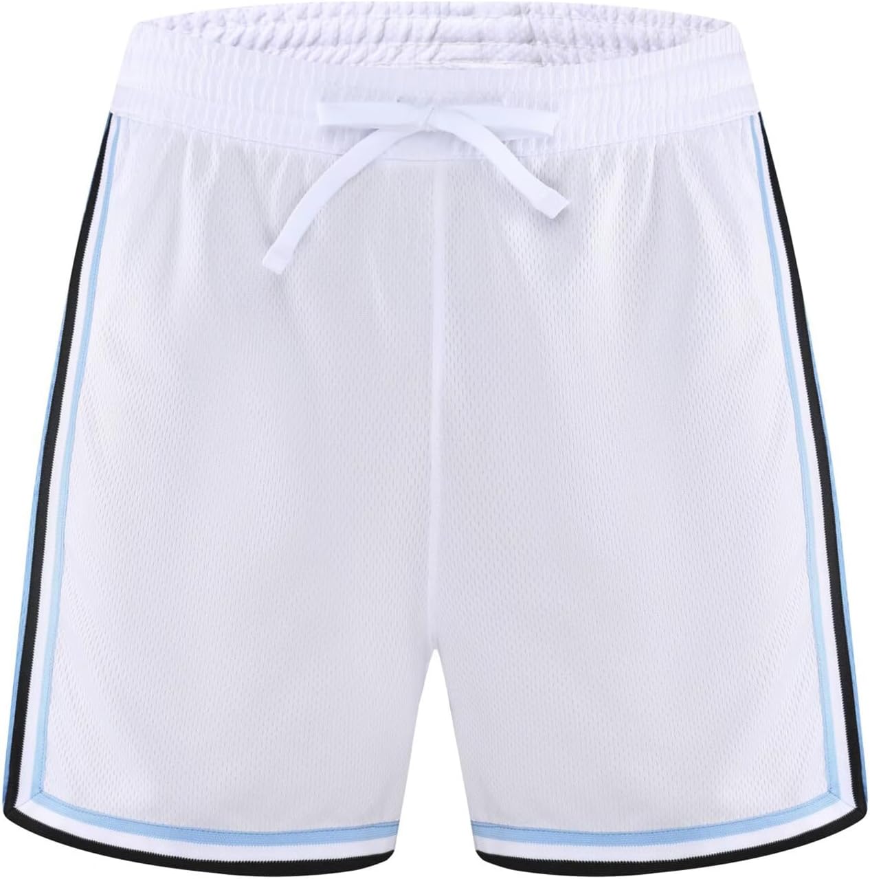 BOOMLEMON Mens Graphic Print Mesh Shorts Casual Streetwear Shorts Summer Running Basketball Short Pants