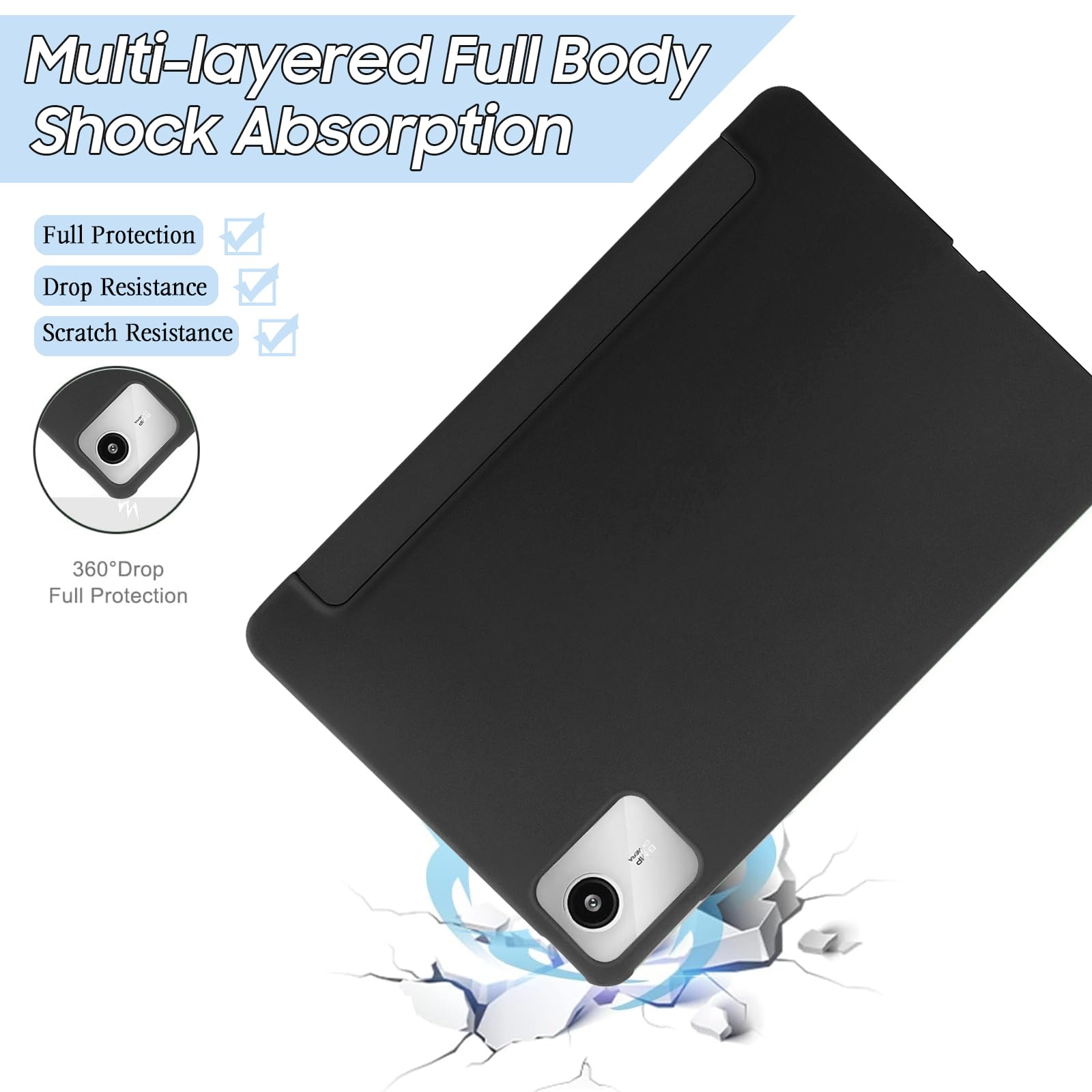 Amazon.com: CASZONE Folio Case for Lenovo Tab M11 11 inch