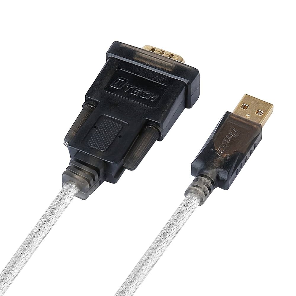 Amazon.com: DTech Serial Cable to USB Adapter DB9 Male RS232
