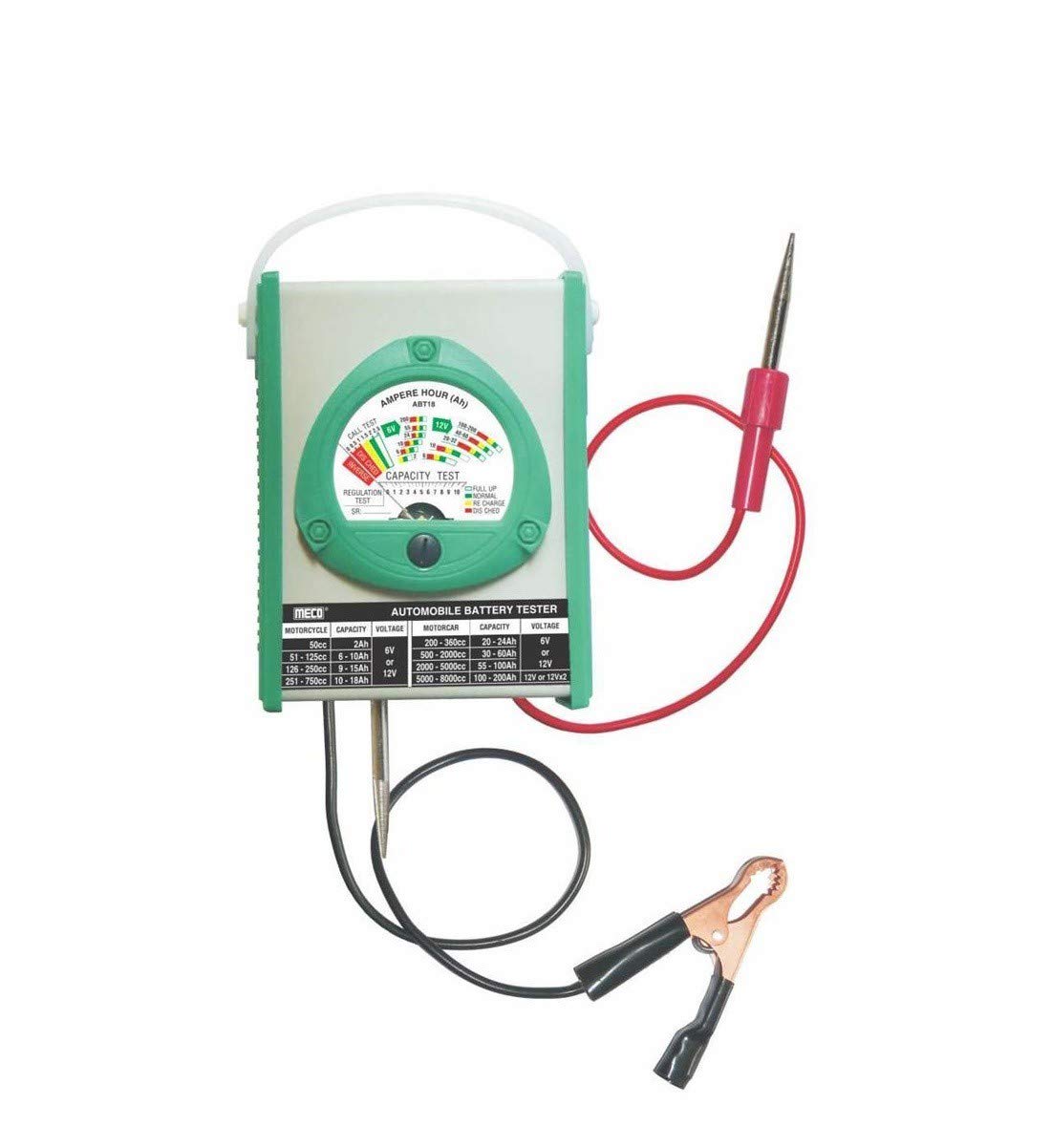Meco Abm18 Portable Battery Tester (B014H3IDYA) Amazon Price History, Amazon Price Tracker