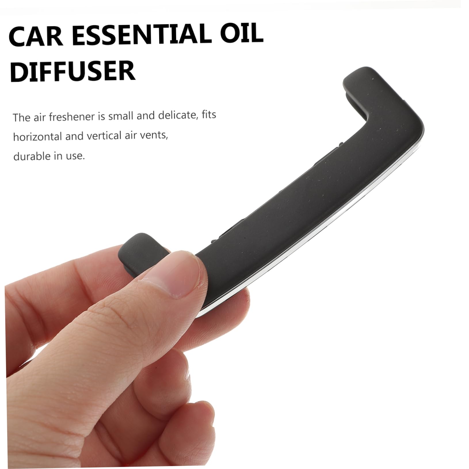 Diffusore Auto Magnetico in Lega di Alluminio, Argento