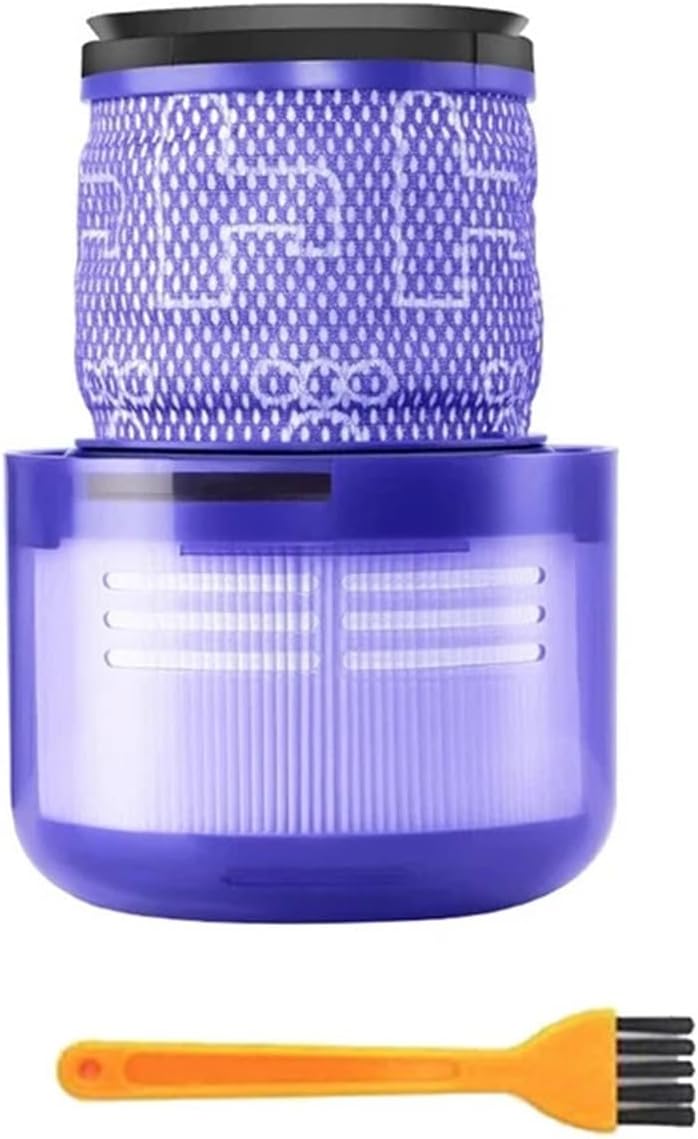 Washable Replacement Filter,Compatible For Dyson， V11 SV14 V15 SV15 Handheld Cyclone Cordless Vacuum Cleaner Accessories Parts(Purple)