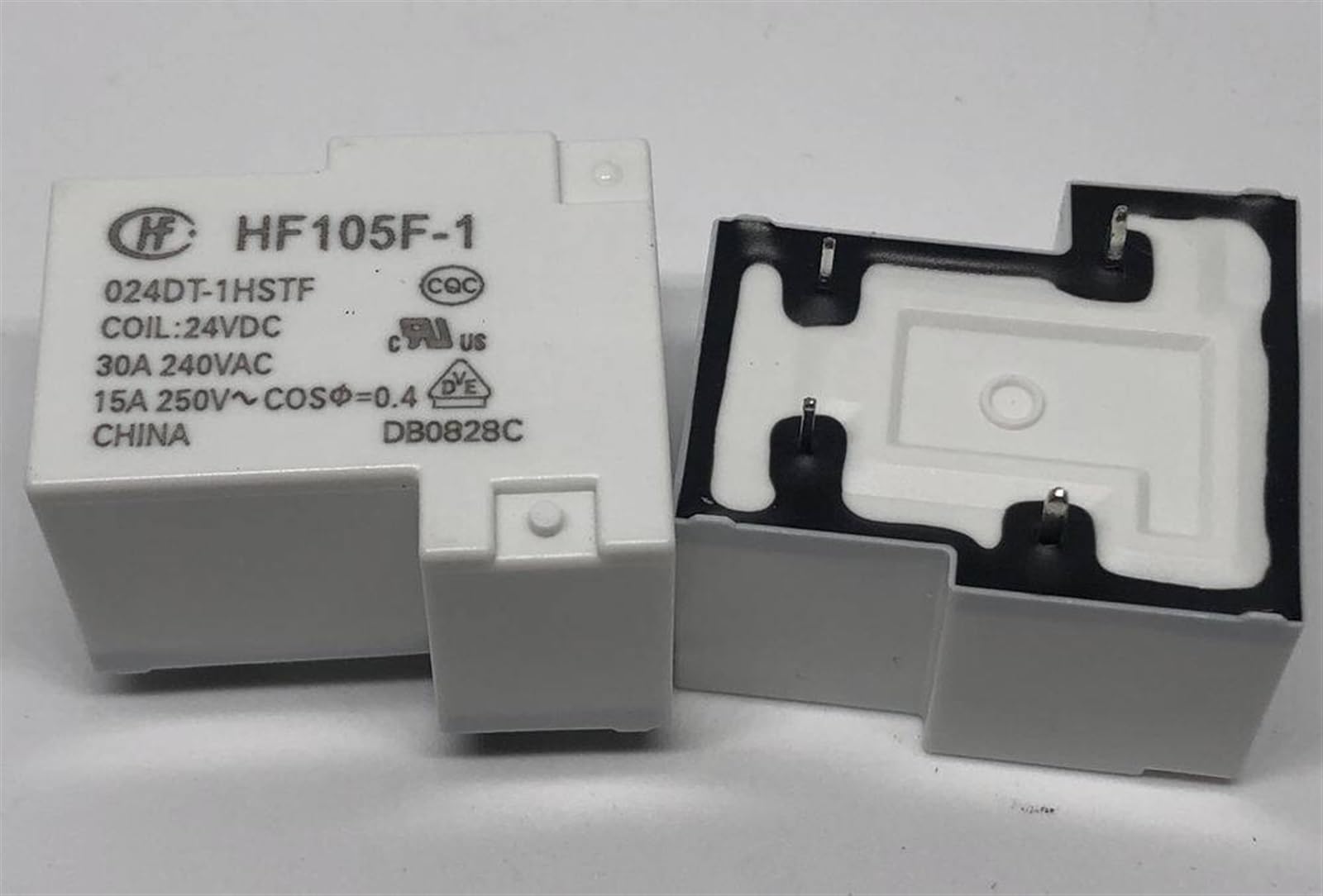 AQHYEBNSR New HF105F-1 012D-1HTF/024D-1HST/024DT-1HS/024DT-1HSTF/024DT-1HT/024D-1HS Relay 4pins(HF105F-1 024D-1HST)