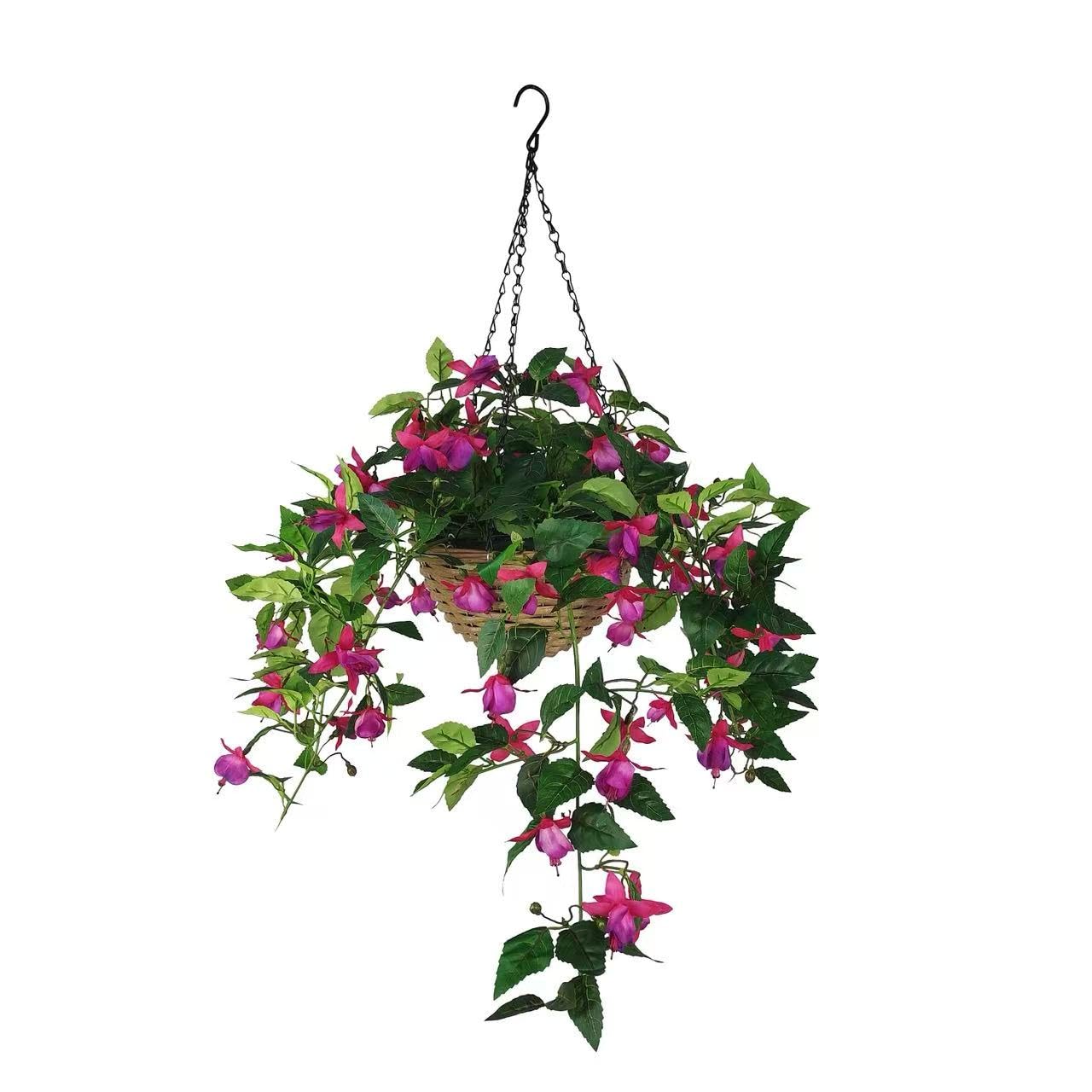 365 Blooming Decor Inc. Fuchsia Flowers 365 Blooming Decor Hanging Plants (Fuchsia Flowers)