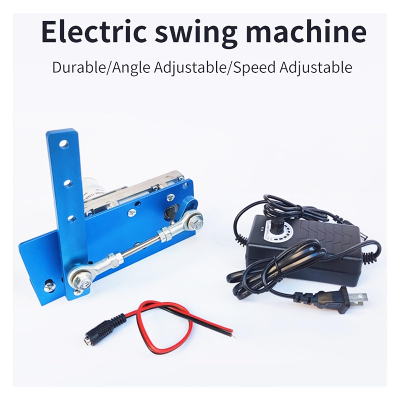Automatischer Türöffner, Automatische Wobbler-Maschine mit hin- und hergehendem Schaukelmotor, DIY-Design, Gleichstrom-Reziprok-Getriebemotor, Schwenkwinkel 20–120 Grad für große Familien, kleine Geme