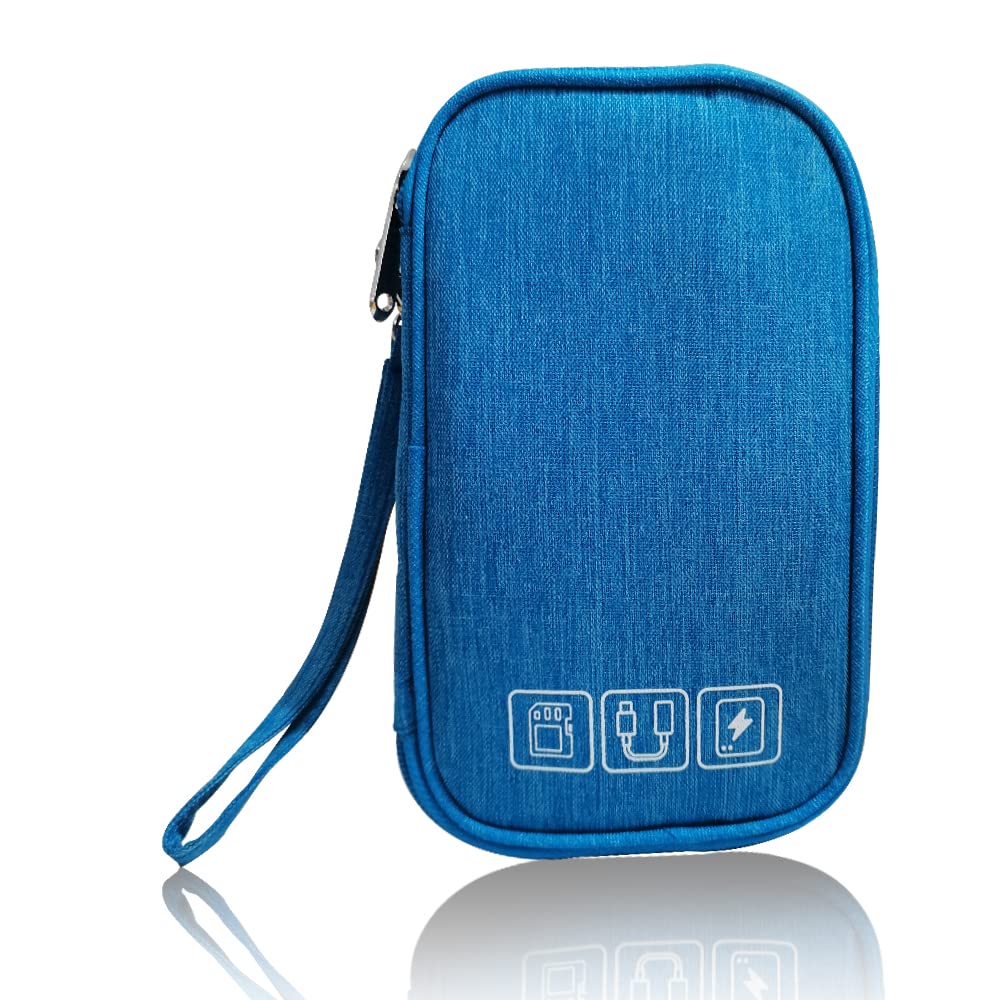 DUMEALAGR Electronic Organizer Bag Cable Organizer Travel Cord Organizer Case Pouch Portable Carrying Case for Charger Hard Drive Earphone USB SD Card