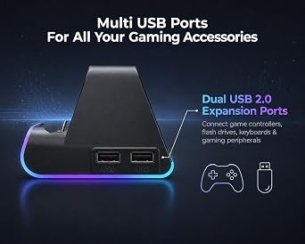 Switch 2 Dock, Docking Station for Switch 1/2, Charging Dock with 4K@120Hz HDMI Output/100W Charging Input/USB 3.0 /Cooling Fan