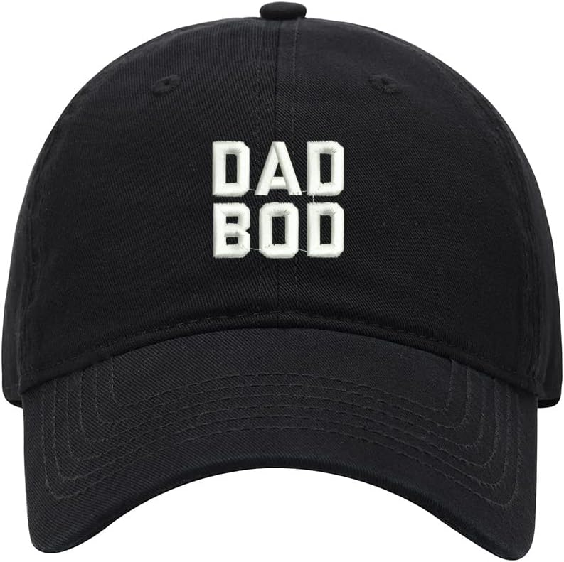 Baseball Cap Men Dad BOD Embroidered Washed Cotton Dad Hat Unisex Baseball Caps