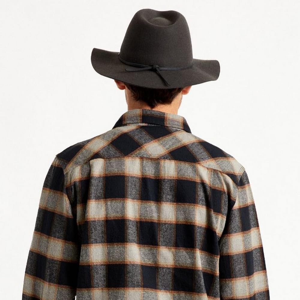 Brixton Unisex Filzhut Wesley Fedora, Zusammenfaltbar