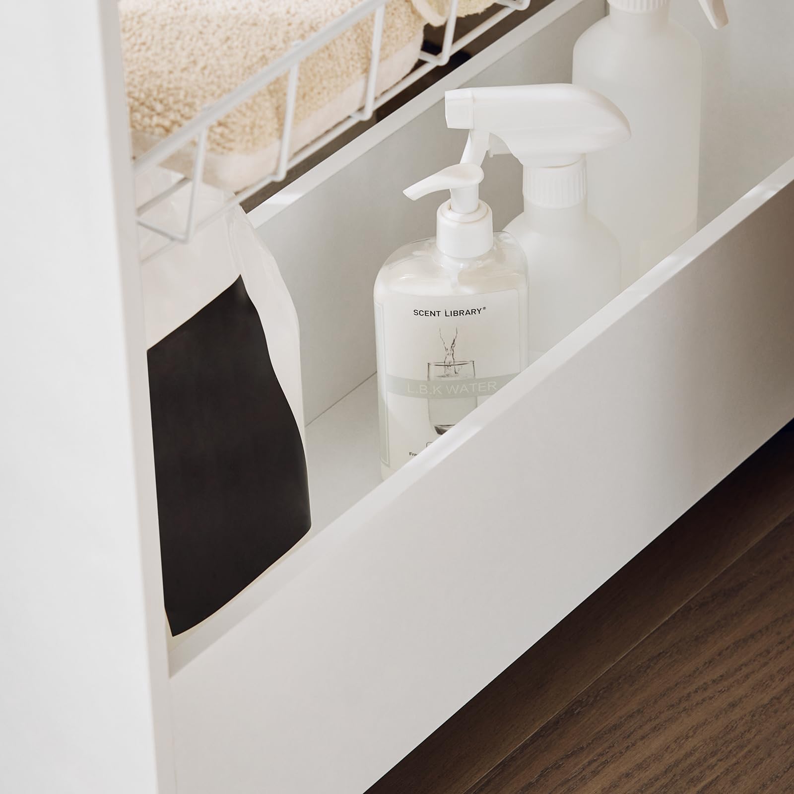 SoBuy Carrellino Salvaspazio Carrello Cucina Organizzatore Bagno Mobiletto Bagno Salvaspazio (BZR46-W)