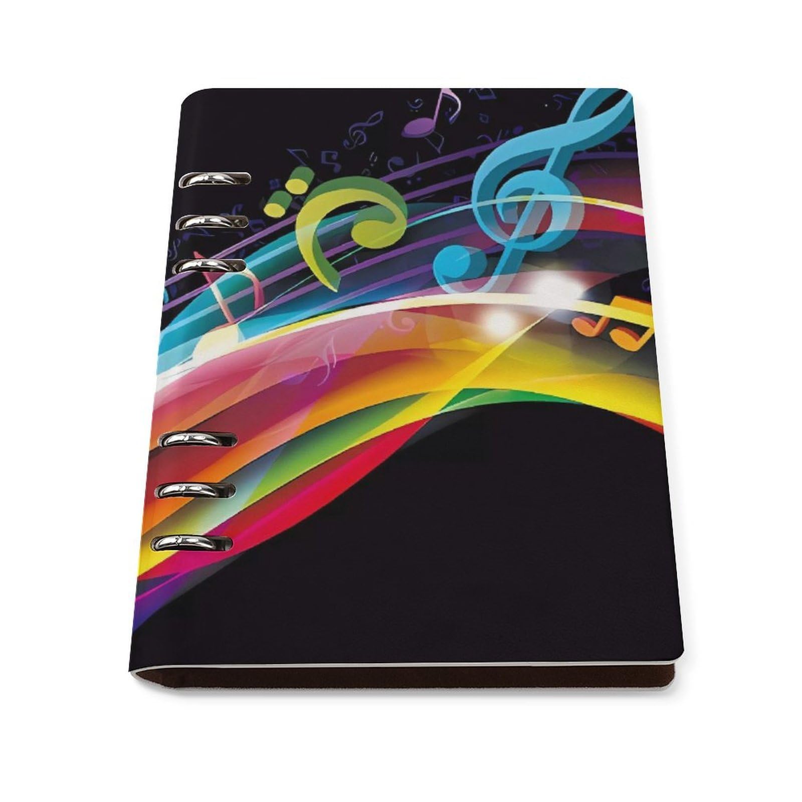 Carnet de notes coloré A5 en cuir synthétique pour vos réunions et projets - 8