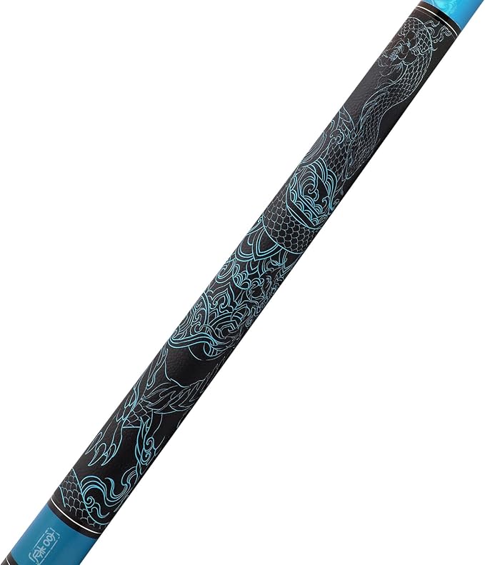 Taco de billar CUESOUL 58in 19oz con diseño Tortoise miniatura 6