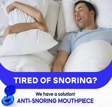 The Soothies Anti Snoring Mouthpiece New Mouthpiece The Quite Night Anti-snoring Device Mouth Guard for Women and Men Stop Snoring Mouthpiece (2PCS)