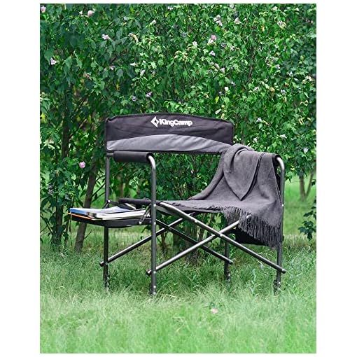 KingCamp Heavy Duty Camping Directors Chairs Supports 400lbs for Adults