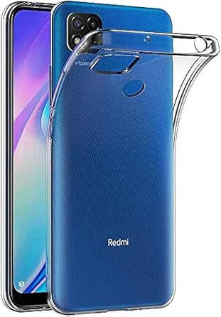 MaiJin Case for Xiaomi Mi Redmi 9C / Redmi 10A 6.53 inch Soft TPU Rubber Gel Bumper Transparent Back Cover