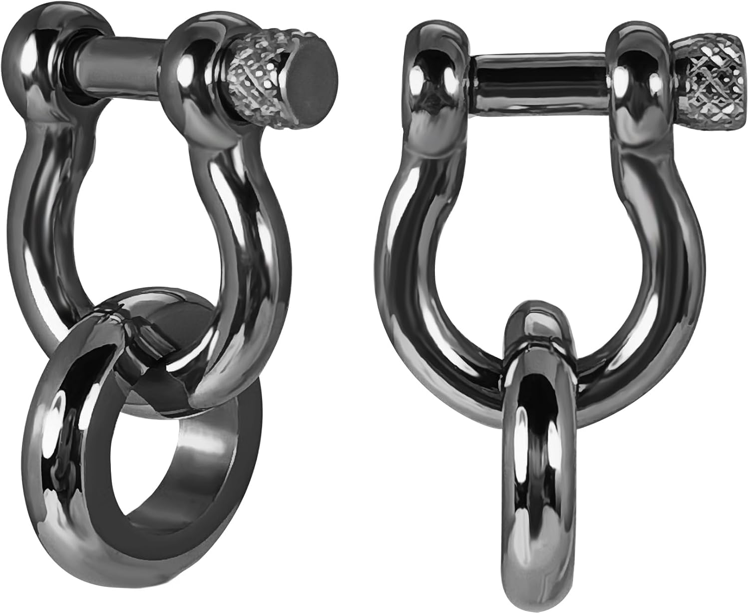 DewGem Ear Hangers Gauges for Men Ear Hangers for Ear Tunnels for Women Stainless