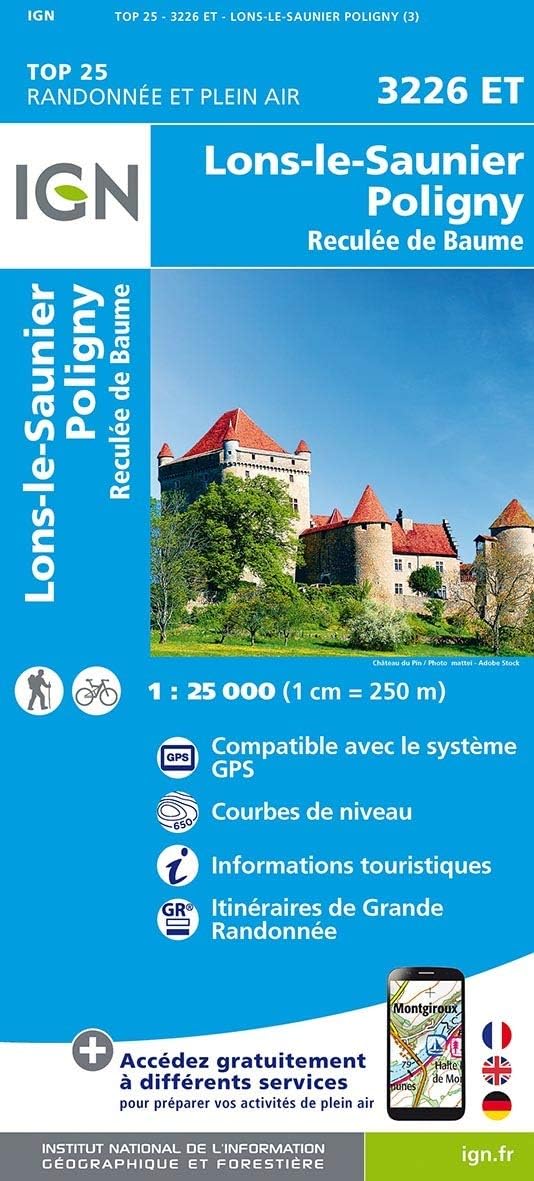 3226Et Lons-Le-Saunier.Poligny.Reculee De Baume