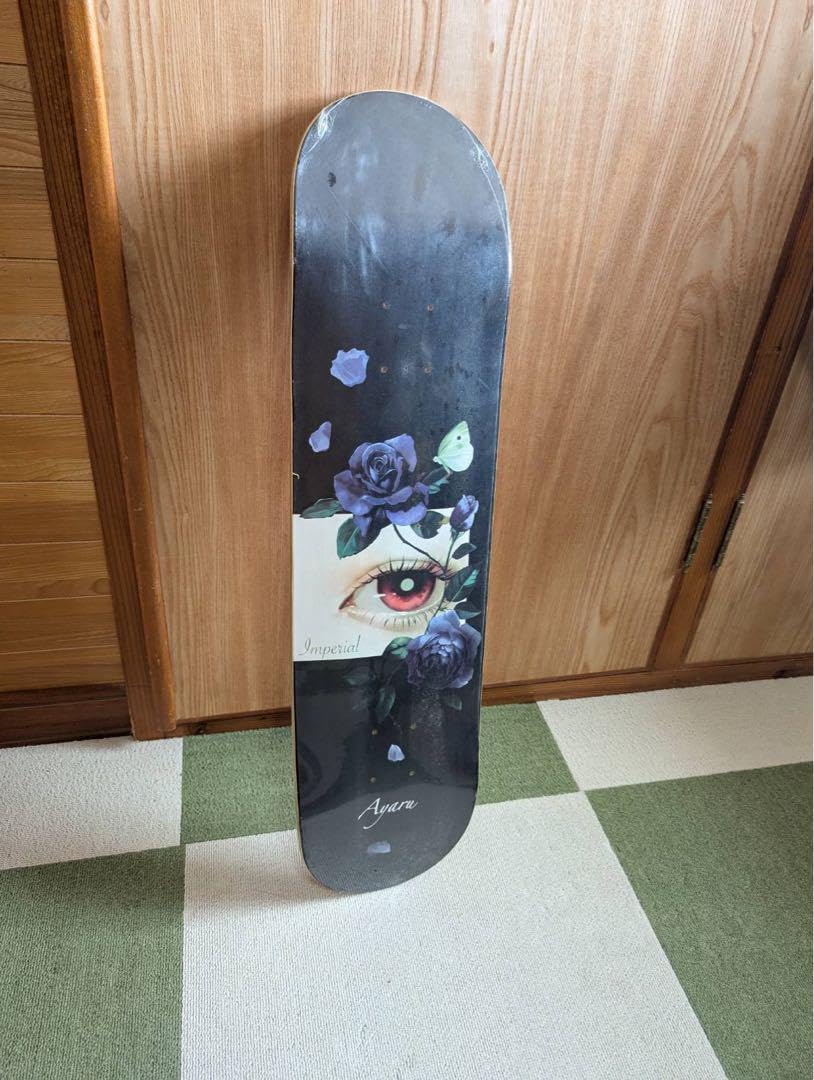 EYERU - BLACK スケートボードデッキ EYERU - BLACK スケートボードデッキ imperial EYERU-BLACK