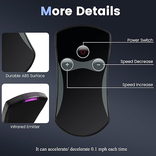 Miniatura 6 de GOPLUS Reemplazo de control remoto para cintas de correr