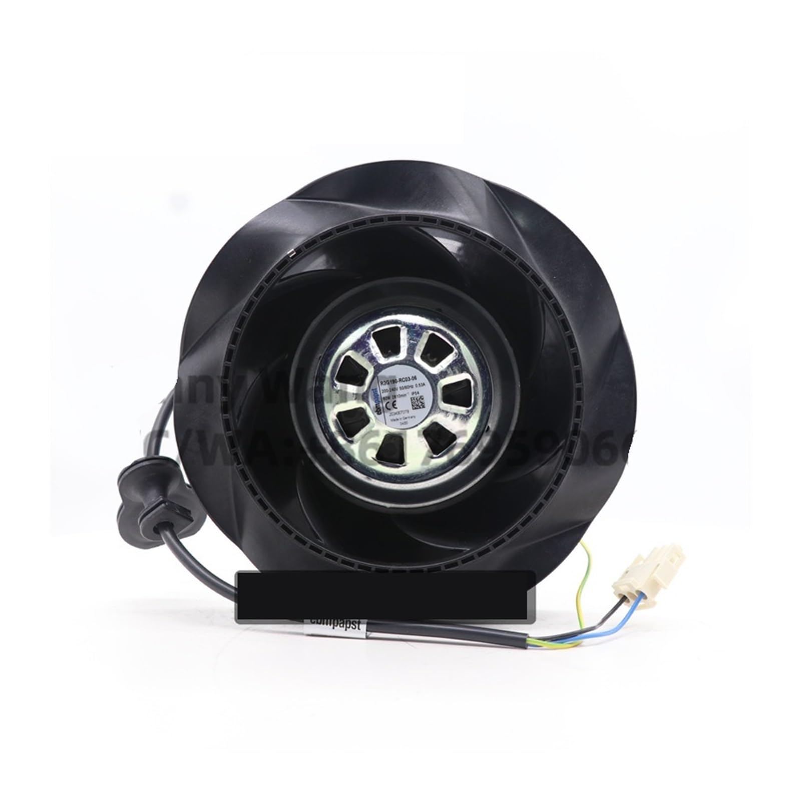 JJKKOZVQF R3G190-RC03-06 230V AC 28W 0.29A 2150RPM Cooling Fan