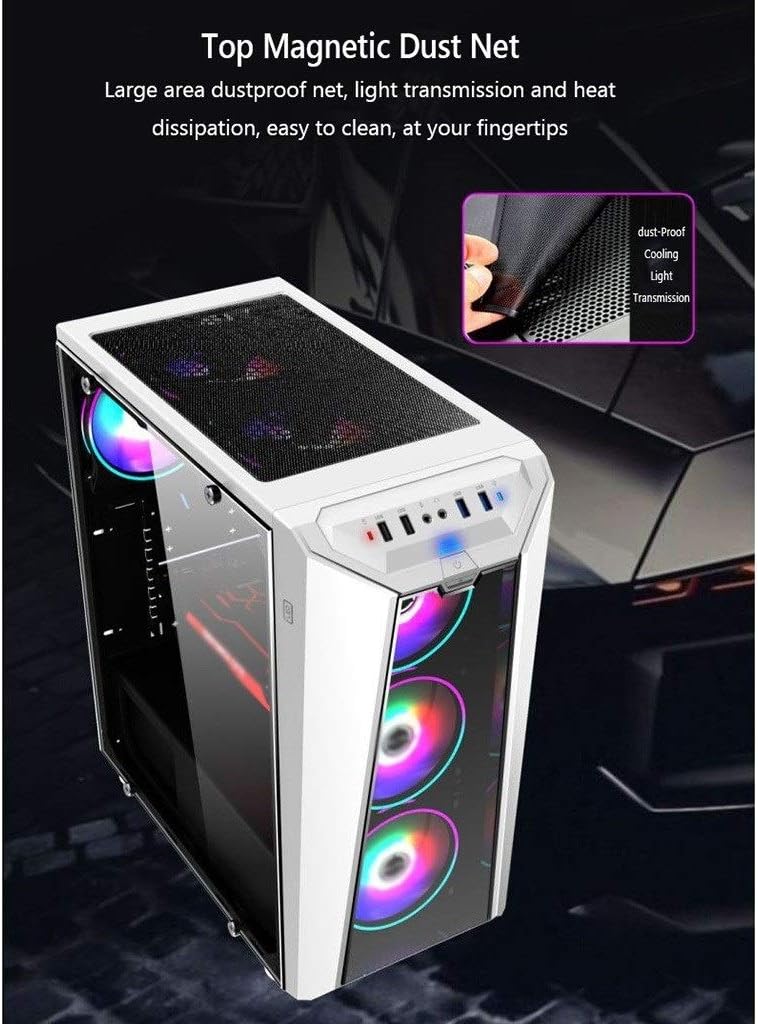 Gabinete Gamer ATX: Review após 7 dias para gamers com água e ventoinhas