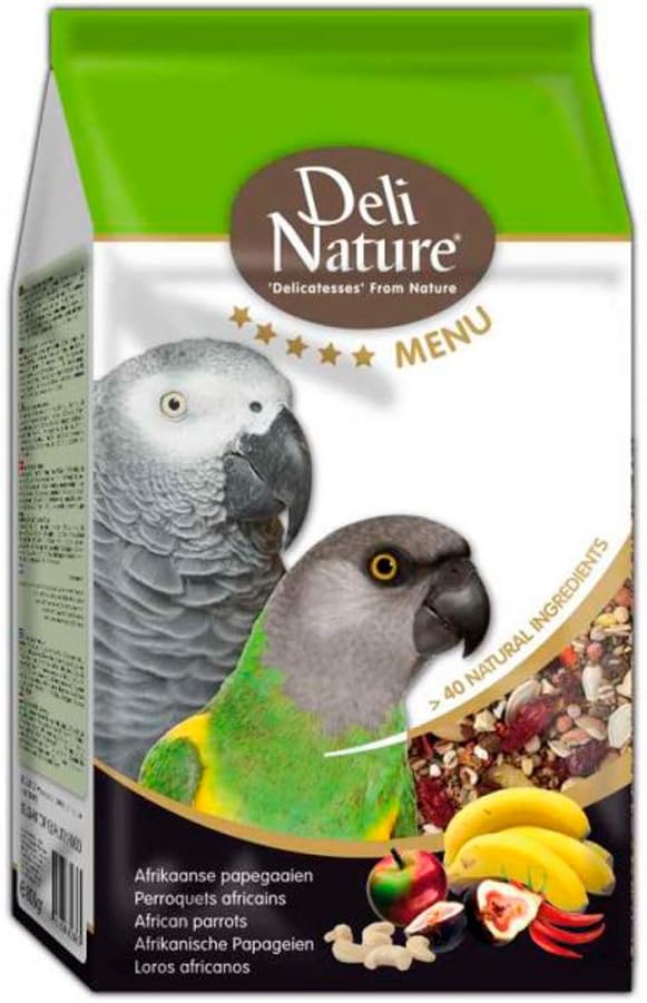 Deli Nature 15-028526 Menu 5 Stars African Parrots - 2500 gr