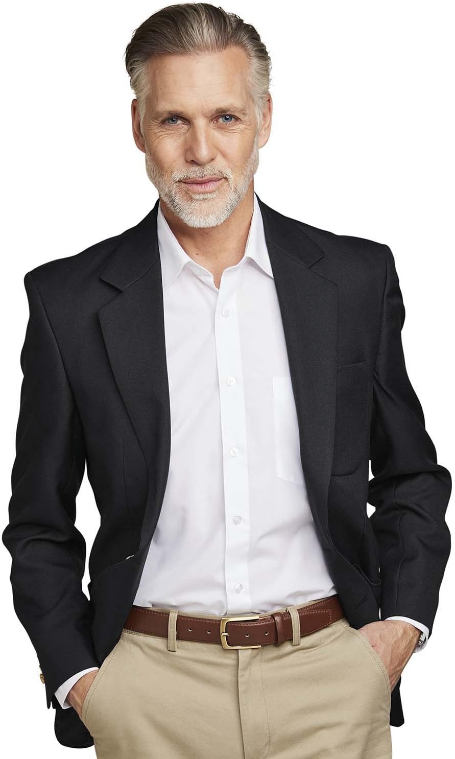 Chums Men's Single Breasted Classic Oxford Regular Fit Blazer Formal or Casual Wear