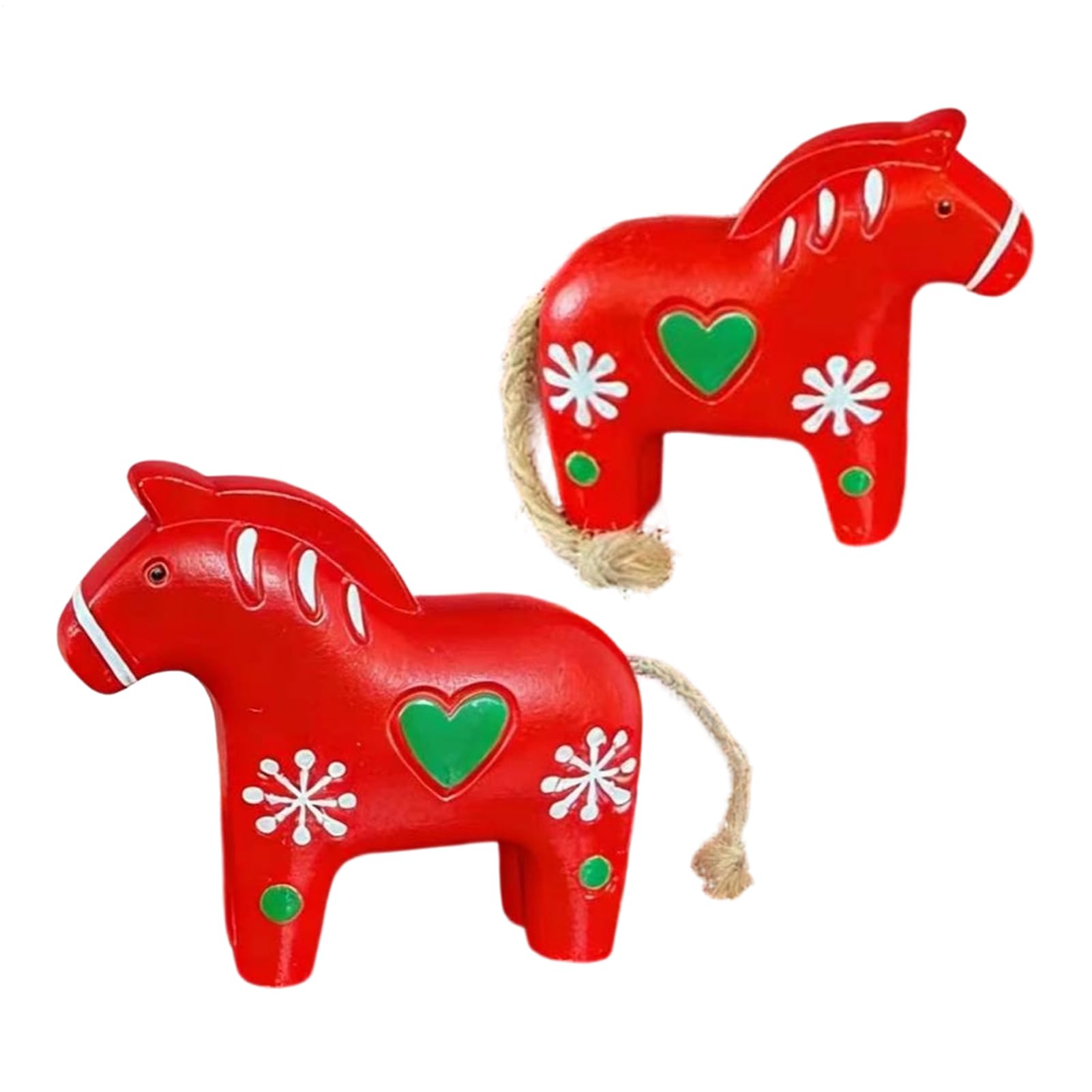 Cheval Dala décoration de table en résine pour étagère et bureau