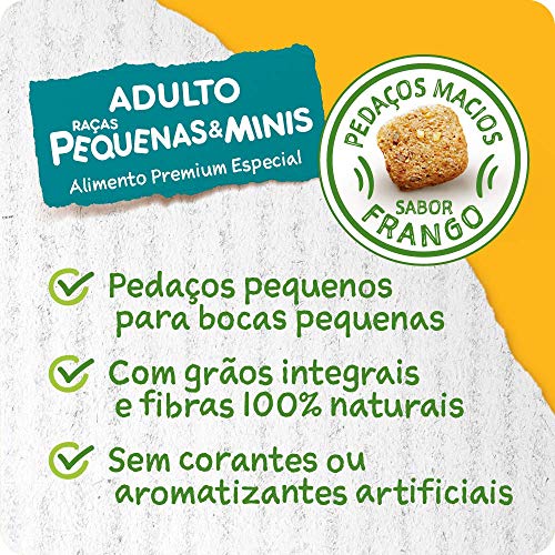 Ração Pedigree Equilíbrio Natural para Cães Adultos de Raças Pequenas 10,1 kg