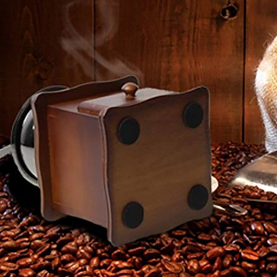 Amazon｜木製 アンティーク コーヒーミル 手動 手挽き コーヒー