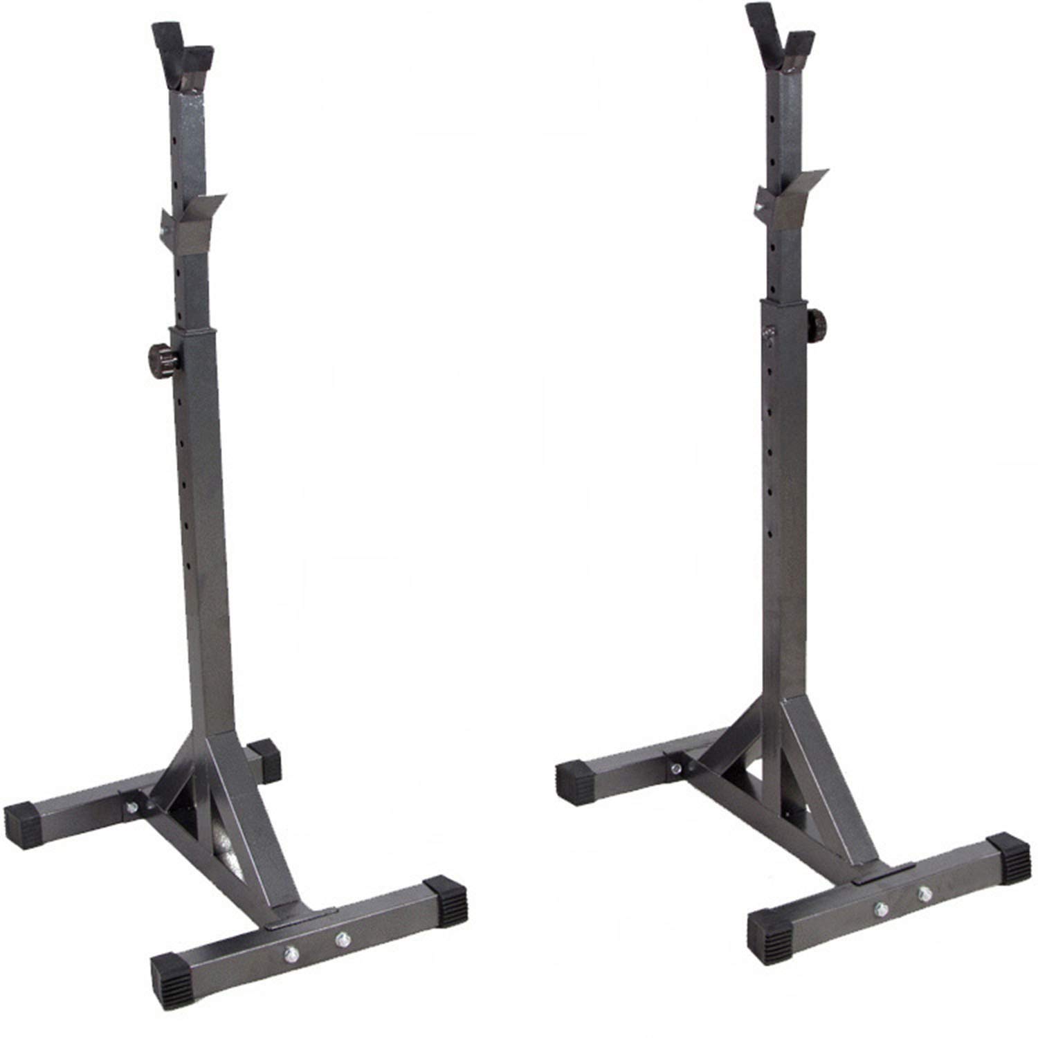Soporte Ajustable para Sentadillas Multifuncional Rack de sentadillas,Altura Regulable Entre 97-146cm Barra Pesas Estante MAX 250Kg, para Gimnasio en Casa