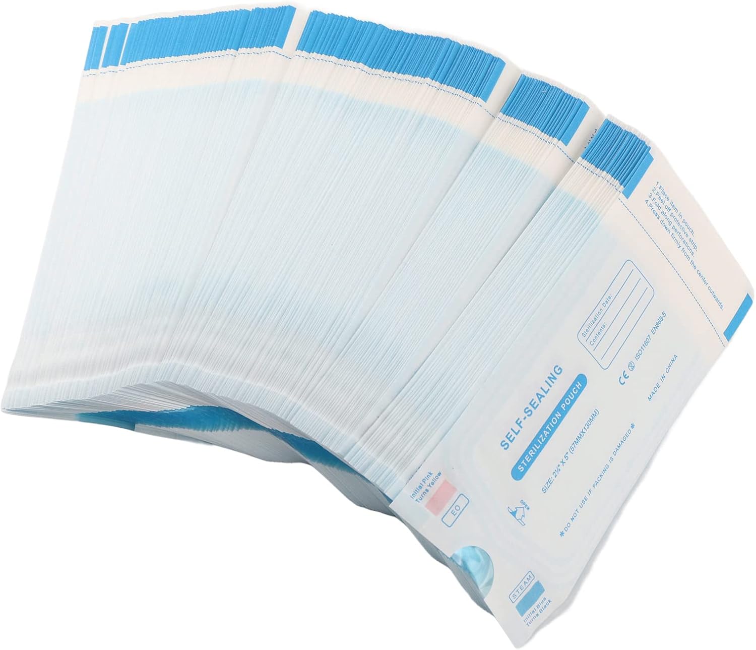 Dental Sterilization Pouch, SelfSealing Autoclave Sterilization