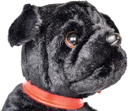 black pug soft toy