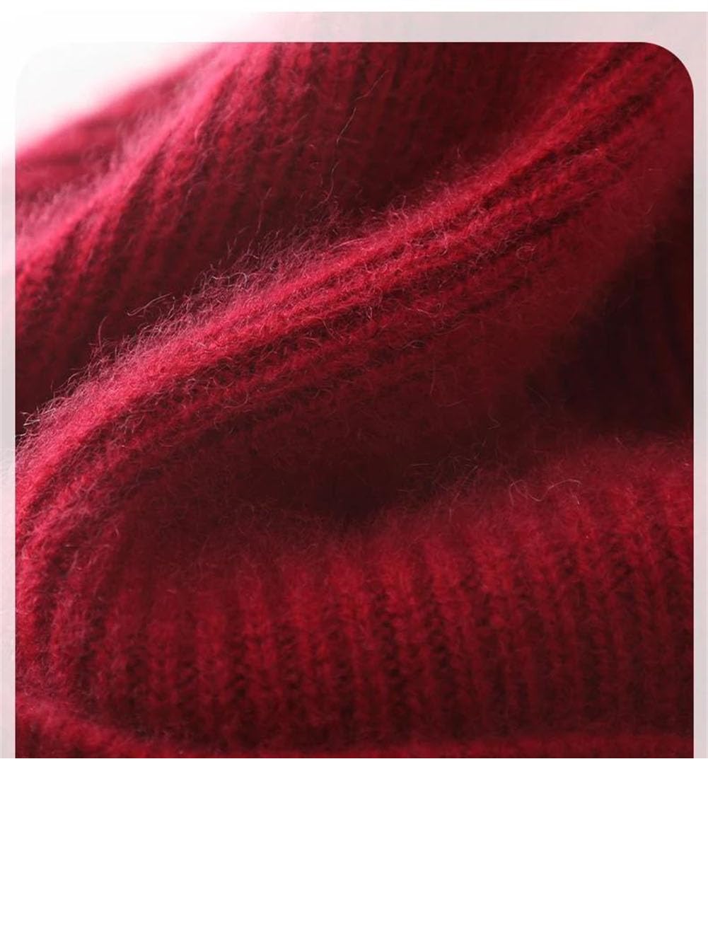 Gorro de Punto Gorros de Punto clásicos, Gorro de Invierno Unisex Punto, Mezcla Lana Merino, Multicolor(Gray)