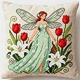 【Excellent cadeau】Les kits de crochet de loquet vous apporteront non seulement du plaisir à faire à la main,mais vous obtiendrez également un cadeau magnifique et unique,vous pouvez l'utiliser comme cadeau d'anniversaire ou de Noël ou d'Halloween pour votre personne préférée.Vous pouvez également réaliser ce grand projet avec votre famille.