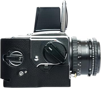 TP Original Hasselblad 19.7 inches 500 cm Exclusive Bull Type Genuine Leather Body Case Black Leather Black Stitching