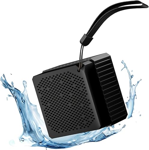 Altavoces Bluetooth portátiles, IPX6 impermeable inalámbrico para exteriores pequeño altavoz con 24 horas de reproducción, graves estéreo HD,