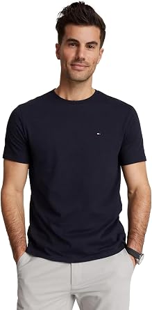 Tommy Hilfiger Mens Tommy Logo Tee T-Shirt