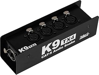 Talent K9-TX4 4 Channel Cat5 XLR Audio Snake Box