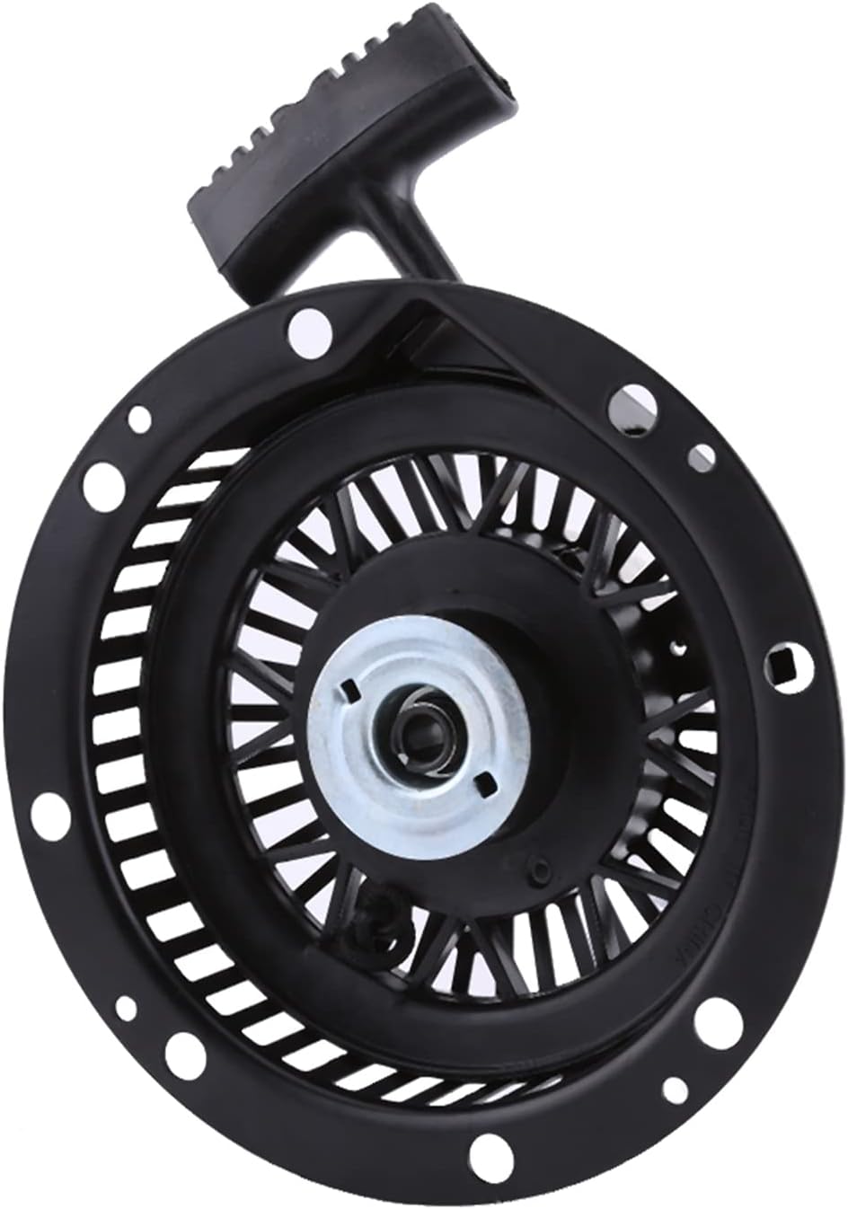 Starter, Black Starter Pull Start Assembly, Pull Starter Assembly for Tecumseh 90746 OHH0 OHH6 OHH60 HM80 HM90 HM100